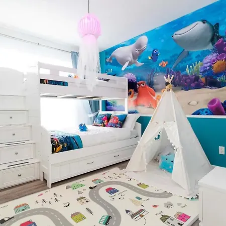 Beautiful Orlando Apt With Nemo Bedroom, 15 Min To Disney!